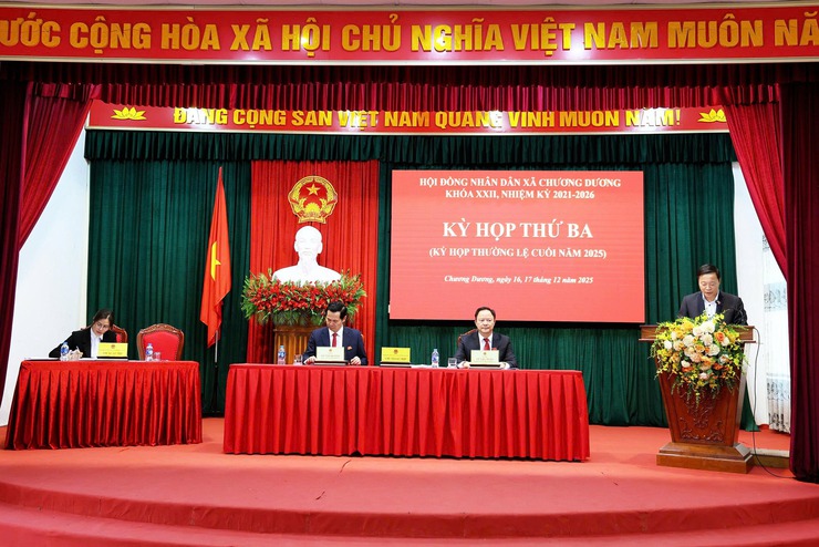 HĐND xã Chương Dương khai mạc kỳ họp thứ 3 – Kỳ họp thường lệ cuối năm 2025- Ảnh 3.