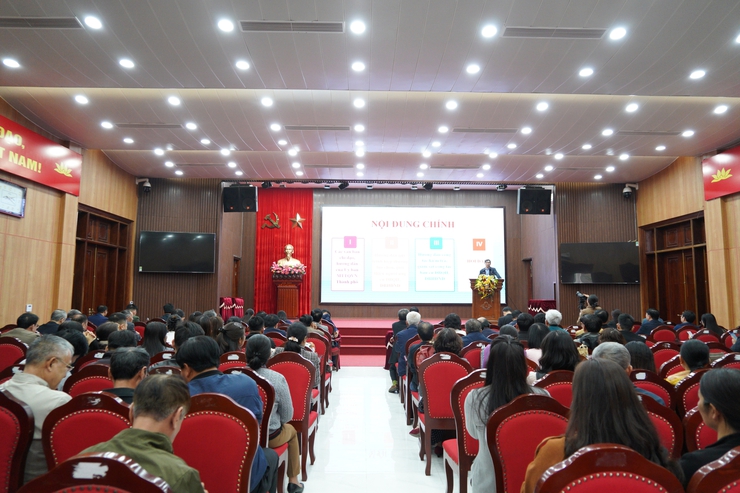 Hội nghị tập huấn Quy trình hiệp thương giới thiệu người ứng cử đại biểu HĐND các cấp nhiệm kỳ 2026-2031- Ảnh 2.