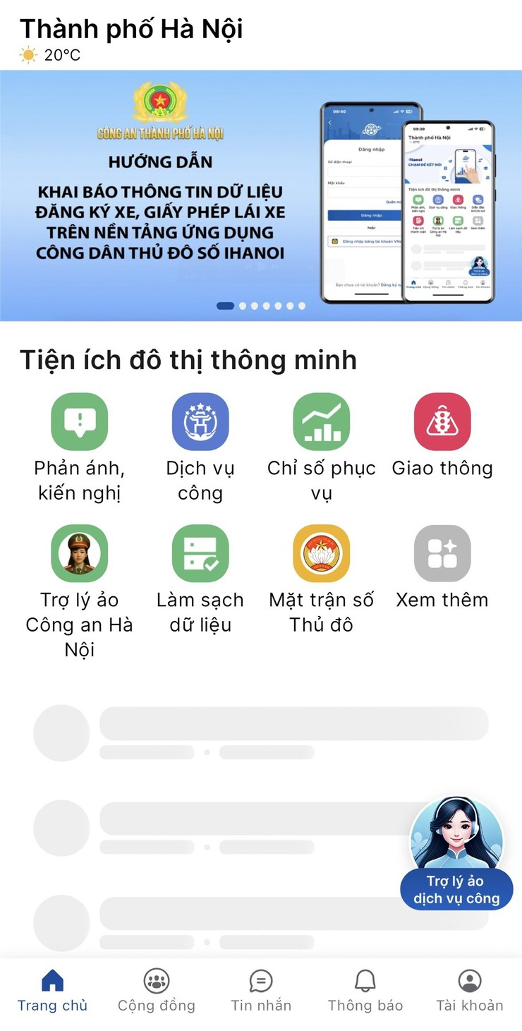 "Công dân số Thủ đô – dùng dịch vụ công đơn giản như dùng app ngân hàng": iHanoi – ứng dụng không thể thiếu trên điện thoại người Hà Nội- Ảnh 1.
