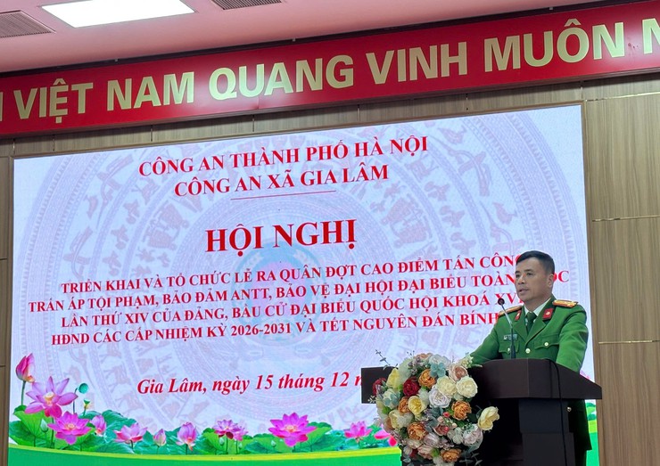 Công an xã Gia Lâm mở đợt cao điểm tấn công, trấn áp tội phạm- Ảnh 2.