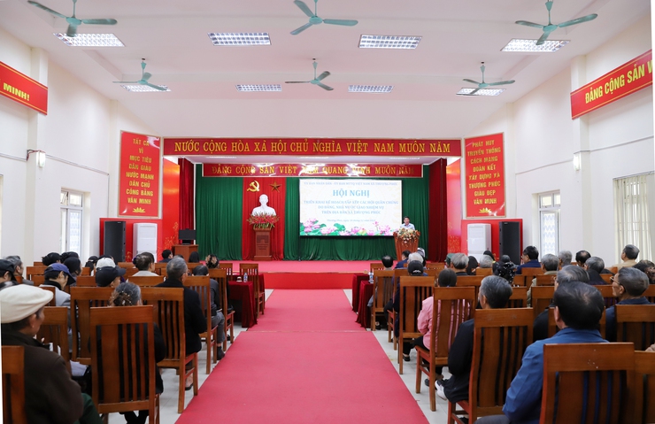 Xã Thượng Phúc thông qua Đề án sắp xếp các Hội quần chúng trên địa bàn xã- Ảnh 4.