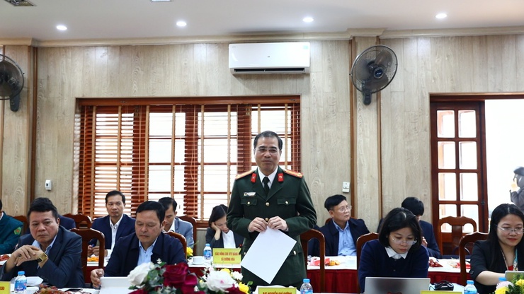 Đoàn Giám sát số 7 Thành uỷ Hà Nội làm việc với Ban Thường vụ Đảng uỷ xã Sơn Đồng- Ảnh 5.