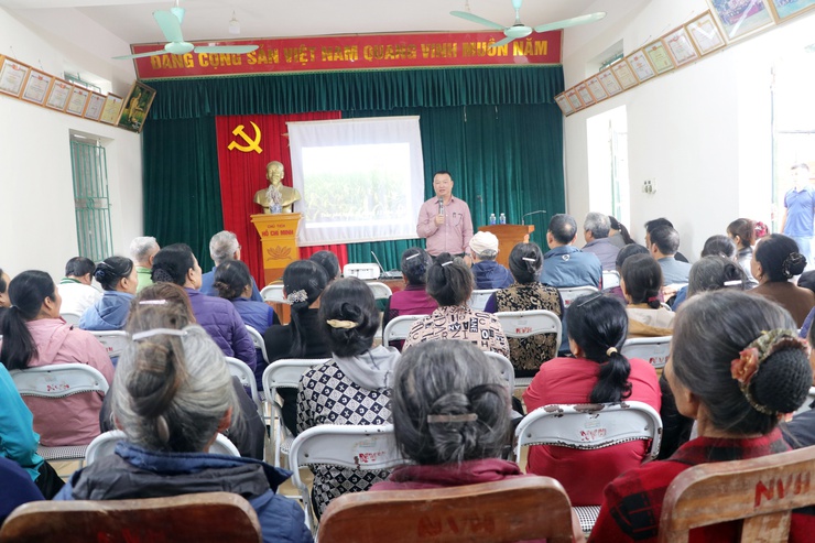 Trần Phú: tổ chức tập huấn kỹ thuật thâm canh giống lúa Nhật J02 cho các hộ xã viên thuộc Hợp tác xã nông nghiệp Mỹ Lương và Hữu Văn- Ảnh 2.