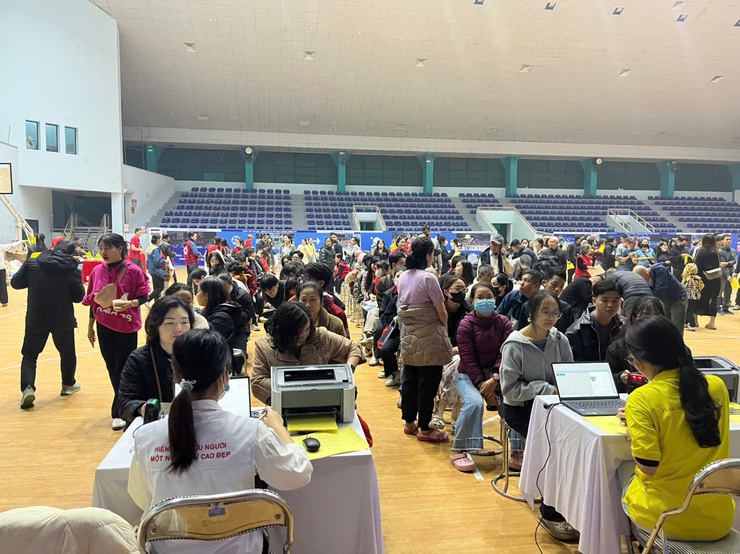 Phường Tương Mai tổ chức Ngày Hội Hiến Máu tình nguyện năm 2025. - Ảnh 3.