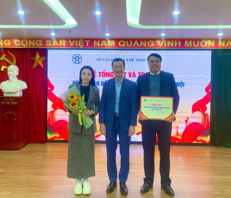 Phường Đông Ngạc xuất sắc đạt Giải Ba Hội thi Cán bộ Thư viện giỏi Thành phố Hà Nội lần thứ II, năm 2025- Ảnh 2.
