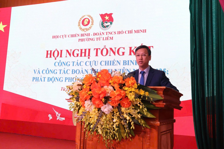 Hội nghị Tổng kết công tác Cựu chiến binh và Công tác Đoàn thanh niên năm 2025; phát động thi đua năm 2026
- Ảnh 6.
