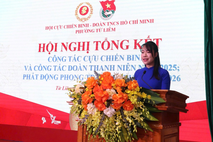 Hội nghị Tổng kết công tác Cựu chiến binh và Công tác Đoàn thanh niên năm 2025; phát động thi đua năm 2026
- Ảnh 4.