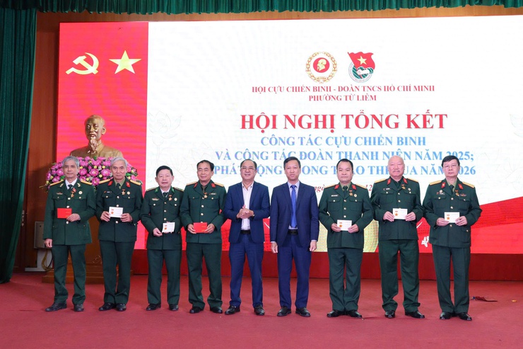Hội nghị Tổng kết công tác Cựu chiến binh và Công tác Đoàn thanh niên năm 2025; phát động thi đua năm 2026
- Ảnh 7.