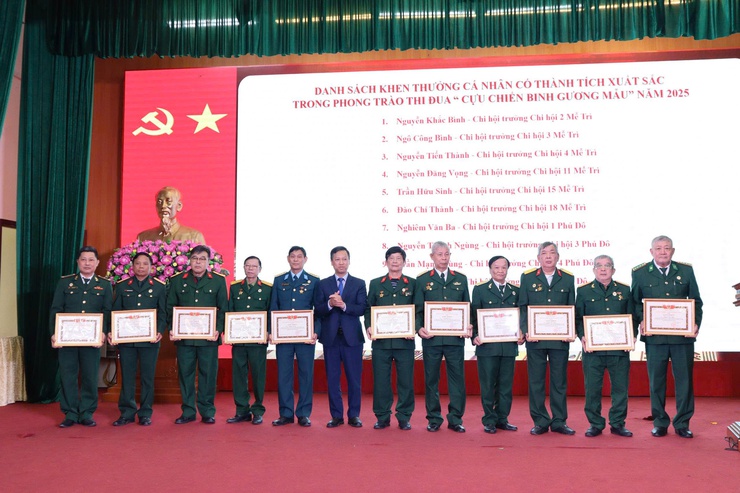 Hội nghị Tổng kết công tác Cựu chiến binh và Công tác Đoàn thanh niên năm 2025; phát động thi đua năm 2026
- Ảnh 10.