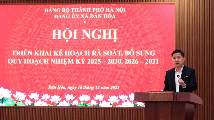 HỘI NGHỊ TRIỂN KHAI KẾ HOẠCH RÀ SOÁT, BỔ SUNG QUY HOẠCH CÁN BỘ NHIỆM KỲ 2025 – 2030 VÀ 2026 – 2031- Ảnh 4.