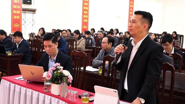 HỘI NGHỊ TRIỂN KHAI KẾ HOẠCH RÀ SOÁT, BỔ SUNG QUY HOẠCH CÁN BỘ NHIỆM KỲ 2025 – 2030 VÀ 2026 – 2031- Ảnh 7.