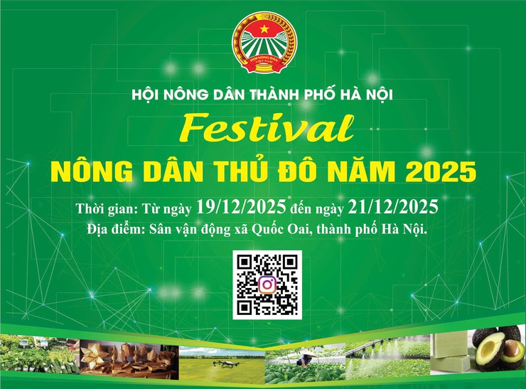 Festival Ngày hội Nông dân Thủ đô năm 2025 sẽ diễn ra tại xã Quốc Oai- Ảnh 1.