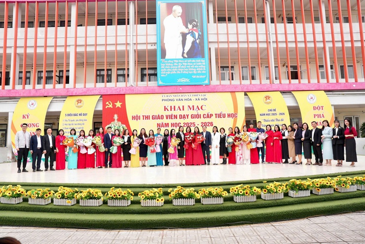 Khai mạc Hội thi Giáo viên dạy giỏi cấp Tiểu học xã Thiên Lộc năm học 2025-2026- Ảnh 2.