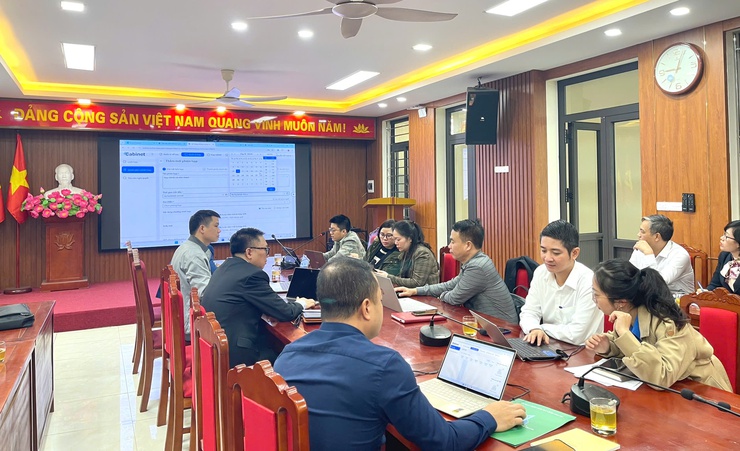 Xã Vĩnh Thanh tập huấn sử dụng phần mềm e-Cabinet- Ảnh 6.
