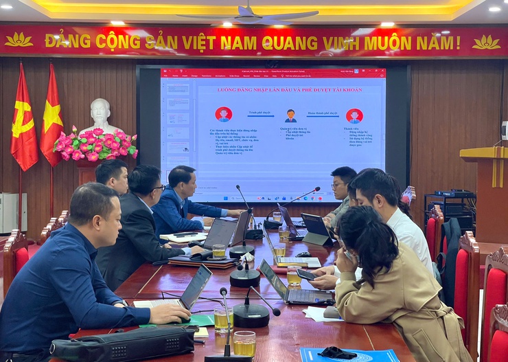 Xã Vĩnh Thanh tập huấn sử dụng phần mềm e-Cabinet- Ảnh 9.