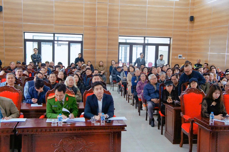 Phường Phú Thượng tổ chức lấy ý kiến cơ quan, tổ chức, cá nhân và cộng đồng dân cư về Quy hoạch chi tiết- Ảnh 1.