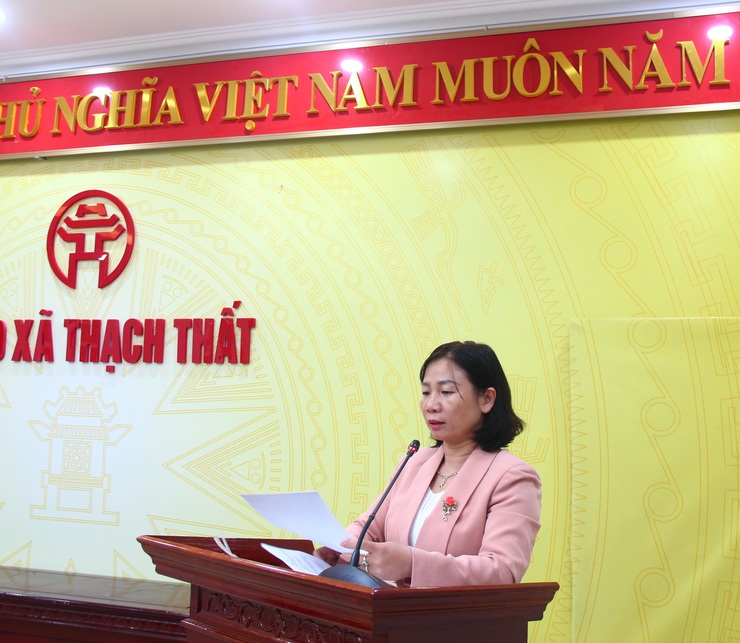 Xã Thạch Thất: Triển khai công tác quy hoạch cán bộ và hướng dẫn quy trình các bước hiệp thương bầu cử đại biểu HĐND các cấp nhiệm kỳ 2026 - 2031- Ảnh 4.