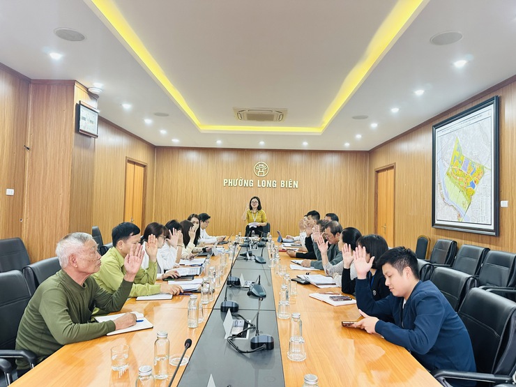 KẾT QUẢ HỘI NGHỊ HIỆP THƯƠNG LẦN THỨ NHẤT GIỚI THIỆU NGƯỜI ỨNG CỬ ĐẠI BIỂU HĐND PHƯỜNG LONG BIÊN NHIỆM KỲ 2026 - 2031- Ảnh 1.