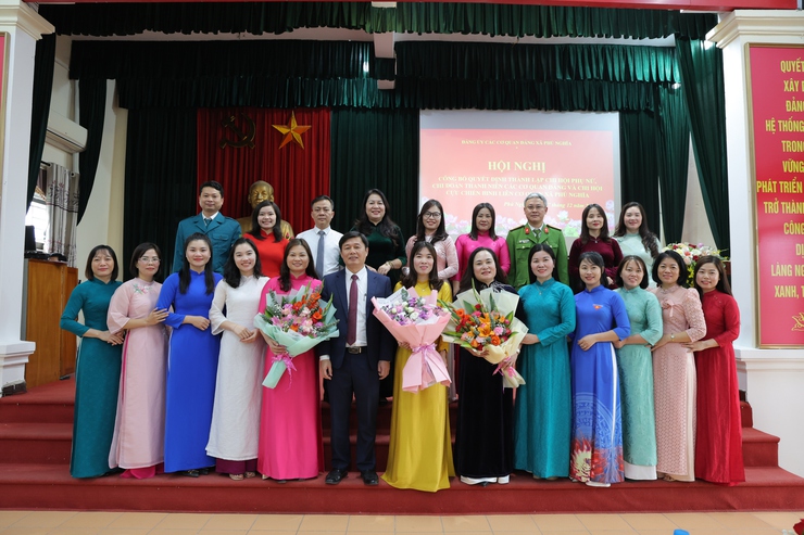 Đảng ủy các cơ quan Đảng xã Phú Nghĩa tổ chức Hội nghị công bố Quyết định thành lập Chi hội Phụ nữ, Chi đoàn Thanh niên, Chi hội Cựu chiến binh liên cơ quan xã- Ảnh 6.