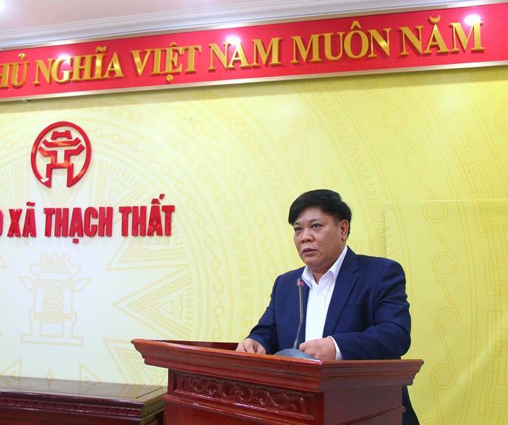Xã Thạch Thất: Triển khai công tác quy hoạch cán bộ và hướng dẫn quy trình các bước hiệp thương bầu cử đại biểu HĐND các cấp nhiệm kỳ 2026 - 2031- Ảnh 1.