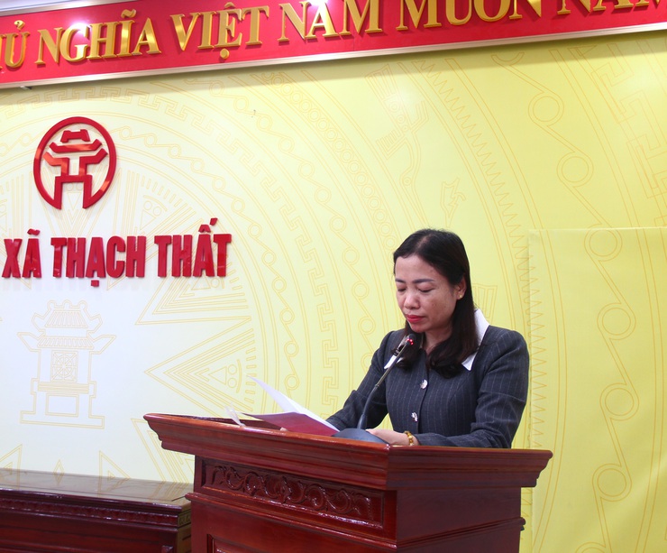 Xã Thạch Thất: Triển khai công tác quy hoạch cán bộ và hướng dẫn quy trình các bước hiệp thương bầu cử đại biểu HĐND các cấp nhiệm kỳ 2026 - 2031- Ảnh 2.