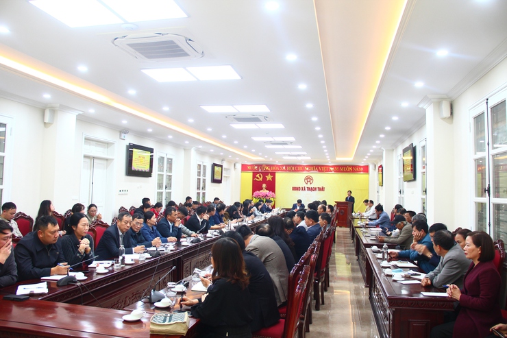 Xã Thạch Thất: Triển khai công tác quy hoạch cán bộ và hướng dẫn quy trình các bước hiệp thương bầu cử đại biểu HĐND các cấp nhiệm kỳ 2026 - 2031- Ảnh 6.