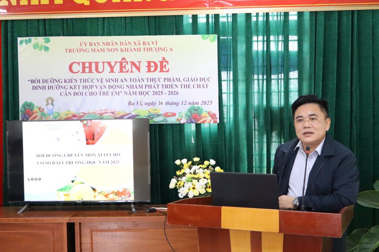 KIẾN TẬP – TẬP HUẤN CHUYÊN ĐỀ 2 TẠI TRƯỜNG MẦM NON KHÁNH THƯỢNG A- Ảnh 2.