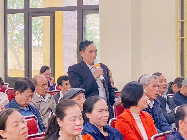 ỦY BAN MTTQ VIỆT NAM XÃ THƯ LÂM TỔ CHỨC DIỄN ĐÀN “LẮNG NGHE Ý KIẾN NHÂN DÂN”- Ảnh 6.