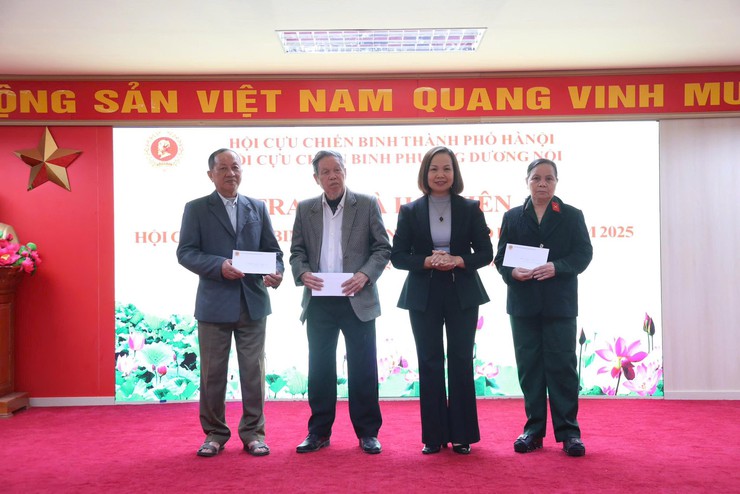 Hội Cựu chiến binh phường Dương Nội tổng kết công tác năm 2025, triển khai nhiệm vụ năm 2026- Ảnh 4.