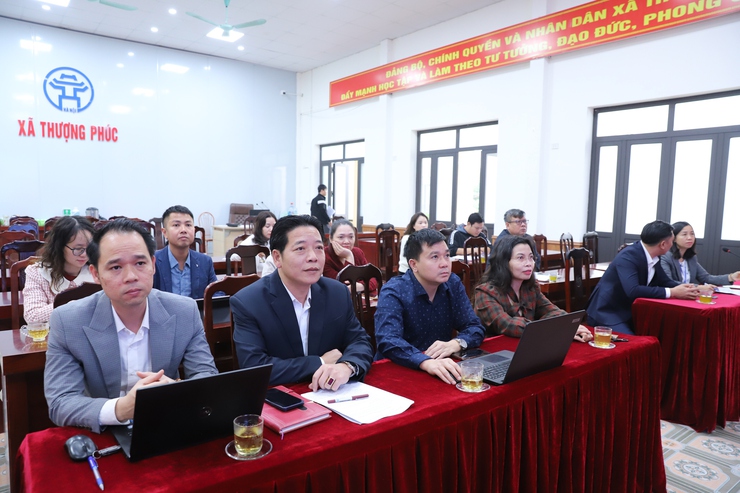 Thượng Phúc tham dự Hội nghị trực tuyến triển khai kế hoạch chuyển đổi số, nâng cao hiệu quả hoạt động của HĐND các cấp- Ảnh 2.