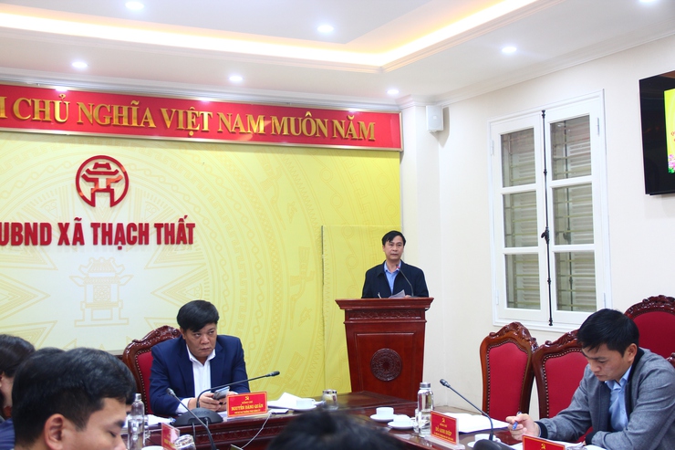 Xã Thạch Thất: Triển khai công tác quy hoạch cán bộ và hướng dẫn quy trình các bước hiệp thương bầu cử đại biểu HĐND các cấp nhiệm kỳ 2026 - 2031- Ảnh 3.