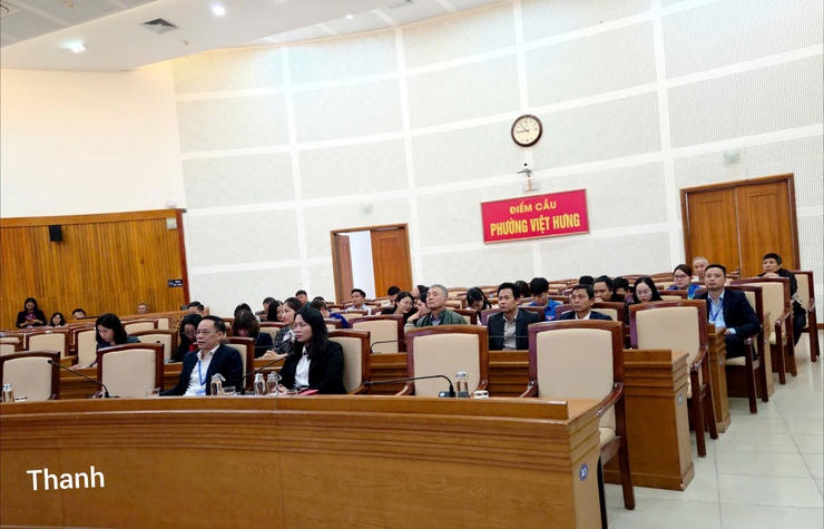 Hội nghị gặp mặt, biểu dương các tập thể, cá nhân tích cực tham gia Chương trình biểu diễn bảo tồn và phát huy nghệ thuật múa cổ truyền Thăng Long - Hà Nội năm 2025- Ảnh 7.