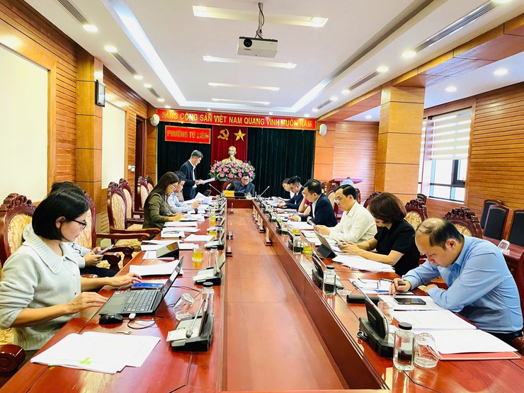 Phường Từ Liêm tổ chức Hội nghị giao ban Ban Chỉ đạo về phát triển khoa học, công nghệ, đổi mới sáng tạo, chuyển đổi số và cải cách hành chính- Ảnh 1.