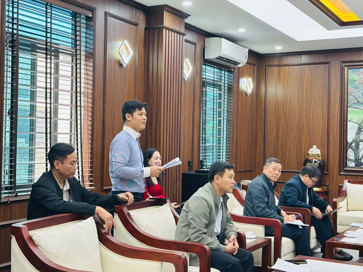 Sở Khoa học và Công nghệ Hà Nội làm việc với xã Tam Hưng về phát triển hạ tầng số, viễn thông- Ảnh 3.