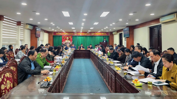 Kết quả Hội nghị giao ban, kiểm điểm tiến độ công tác giải phóng mặt bằng Dự án đầu tư xây dựng đường Tam Trinh- Ảnh 2.