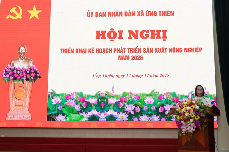Xã Ứng Thiên triển khai kế hoạch phát triển sản xuất nông nghiệp năm 2026- Ảnh 8.