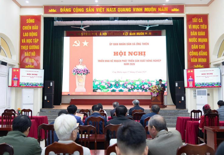 Xã Ứng Thiên triển khai kế hoạch phát triển sản xuất nông nghiệp năm 2026- Ảnh 11.