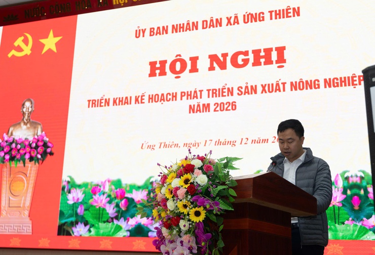 Xã Ứng Thiên triển khai kế hoạch phát triển sản xuất nông nghiệp năm 2026- Ảnh 10.