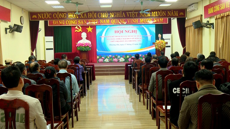 Xã Thường Tín triển khai kế hoạch sản xuất vụ xuân 2026.- Ảnh 2.