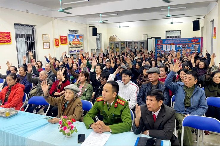 Phường Thanh Xuân chuẩn bị bài bản, phát huy dân chủ cơ sở trong bầu cử Tổ trưởng tổ dân phố nhiệm kỳ 2025–2028- Ảnh 9.