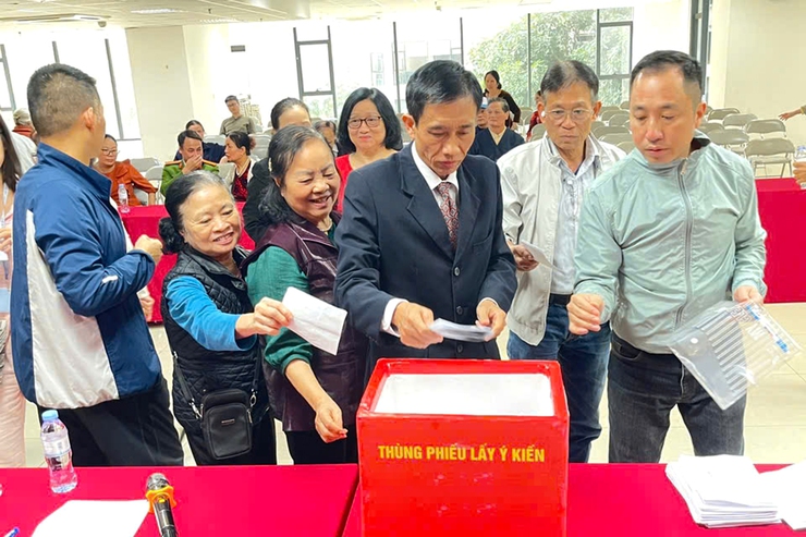 Phường Thanh Xuân chuẩn bị bài bản, phát huy dân chủ cơ sở trong bầu cử Tổ trưởng tổ dân phố nhiệm kỳ 2025–2028- Ảnh 4.