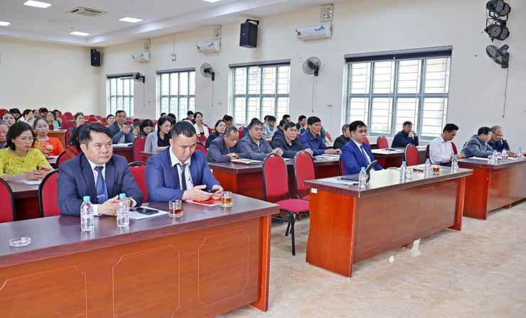 Xã Đoài Phương mít tinh kỷ niệm ngày Dân số Việt Nam (26/12) và tổng kết công tác Dân số năm 2025- Ảnh 1.