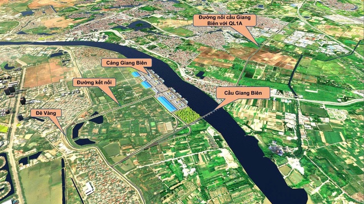 UBND phường Việt Hưng làm việc với Nhà đầu tư dự án Cảng thuỷ nội địa Giang Biên- Ảnh 4.