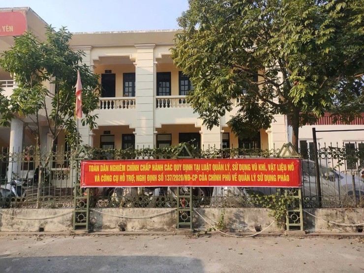 Công an xã An Khánh triển khai tuyên truyền, vận động thu hồi, phòng ngừa, đấu tranh với tội phạm, vi phạm pháp luật về vũ khí, vật liệu nổ và pháo- Ảnh 4.