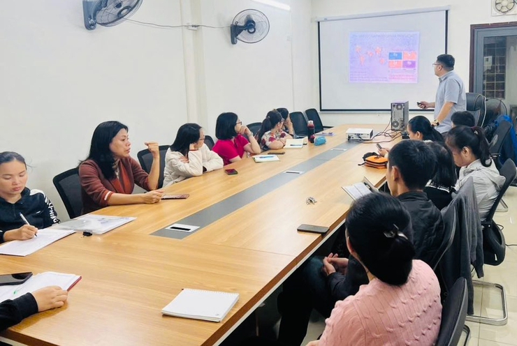 TRẠM Y TẾ PHƯỜNG KIM LIÊN TỔ CHỨC LỚP BỒI DƯỠNG KIẾN THỨC HOẠT ĐỘNG PHÒNG CHỐNG DỊCH- Ảnh 1.