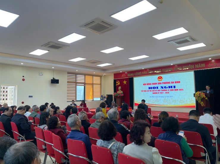 Phường Ba Đình quyết liệt giải quyết ngập úng và trật tự đô thị- Ảnh 2.