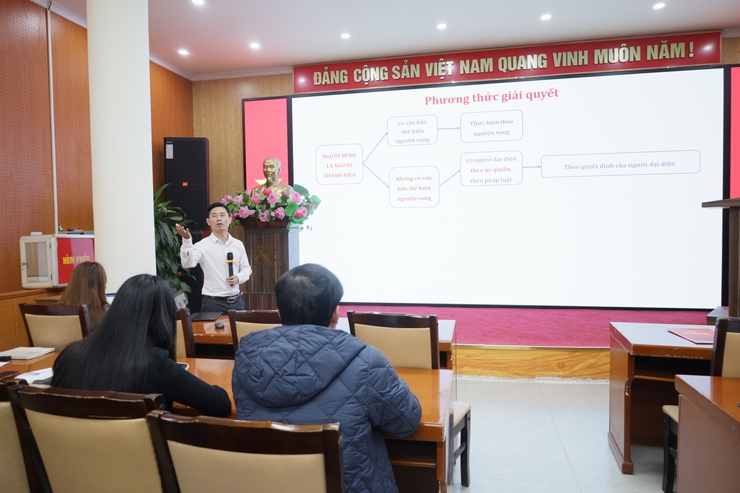 Sở Y tế Hà Nội tập huấn phổ biến, giáo dục pháp luật về lĩnh vực y tế- Ảnh 2.