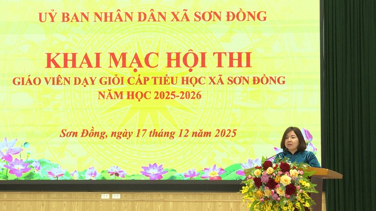 Khai mạc Hội thi Giáo viên dạy giỏi cấp Tiểu học năm học 2025 - 2026- Ảnh 7.