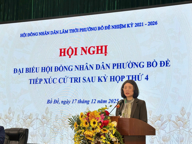 Đại biểu HĐND phường Bồ Đề tiếp xúc cử tri sau Kỳ họp thứ 4 (Kỳ họp thường lệ cuối năm 2025)- Ảnh 3.