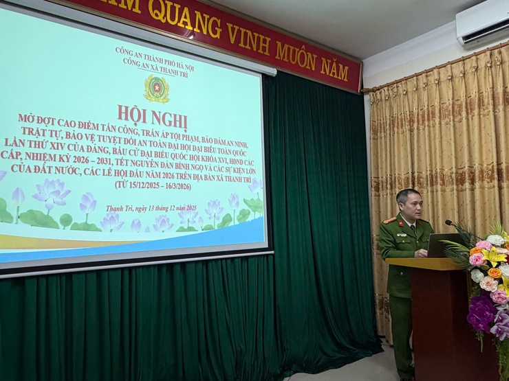 Quyết tâm hoàn thành xuất sắc cao điểm tấn công, trấn áp tội phạm- Ảnh 3.